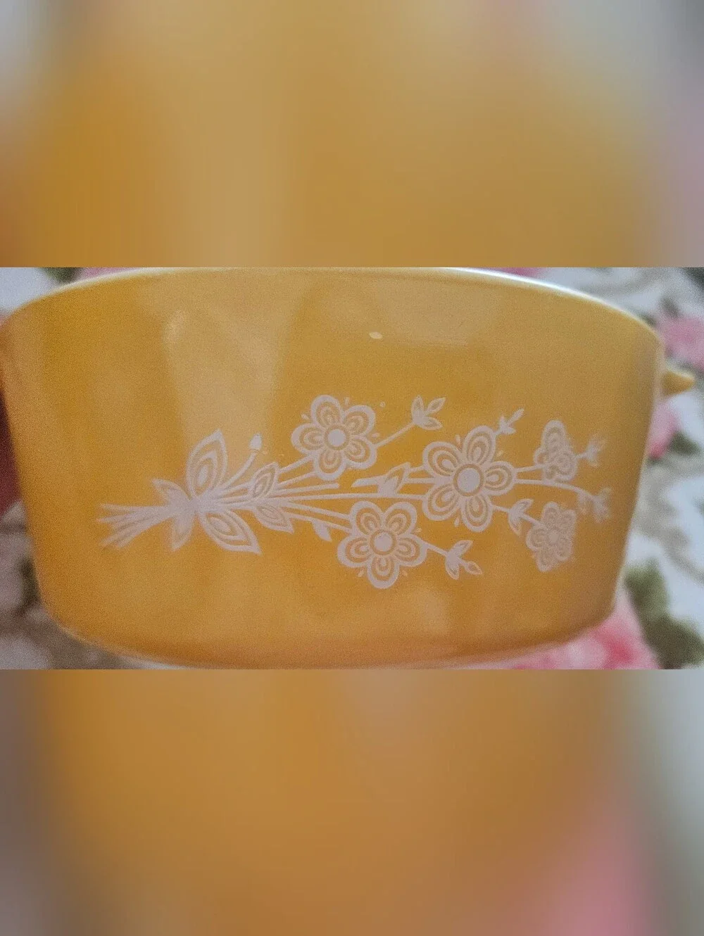 Pyrex Butterfly Gold Casserole